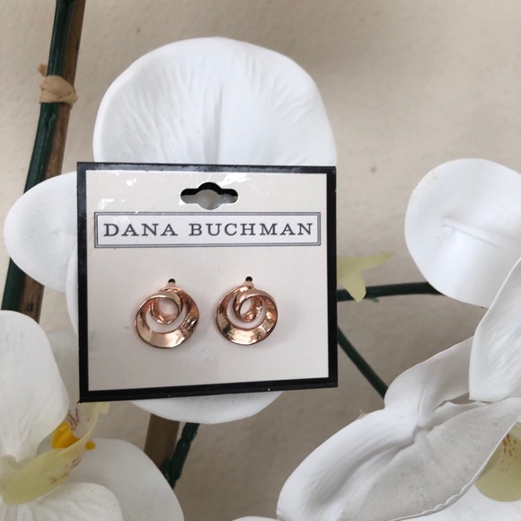 3/25✅Dana Buchanan/Woman’s Swirl Buttons Earring. - Picture 3 of 3
